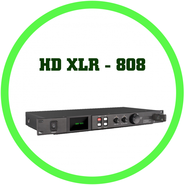 HD XLR - 808 數位矩陣處理器