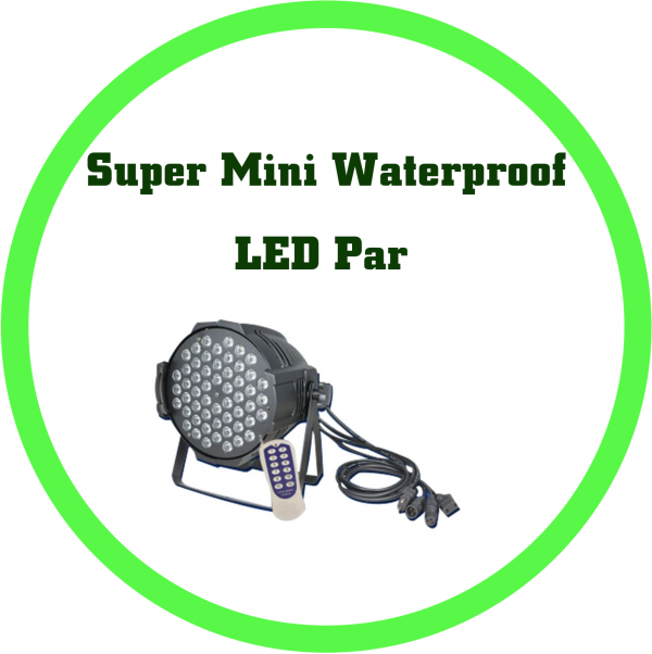 LED 54顆PAR燈三合一(ＤＭＸ及遙控器兩用)