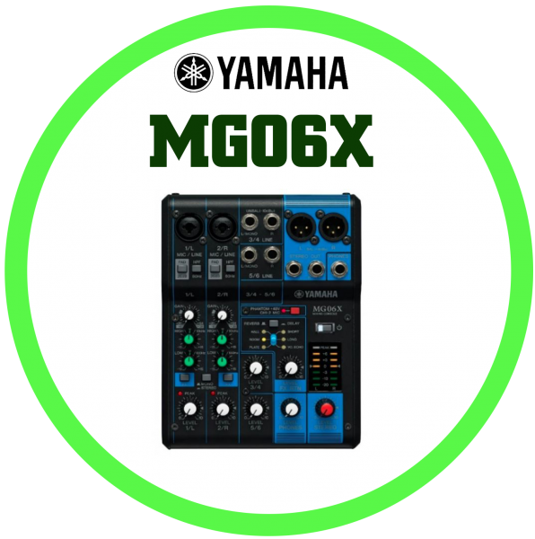 YAMAHA MG06X 類比混音機