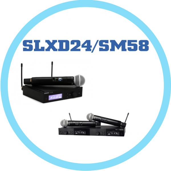 SLXD24/SM58 無線手持麥克風系統