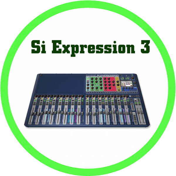 Si Expression 3數位混音機