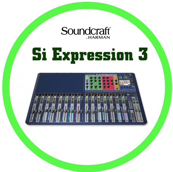 Soundcarft Si Expression 3數位混音機