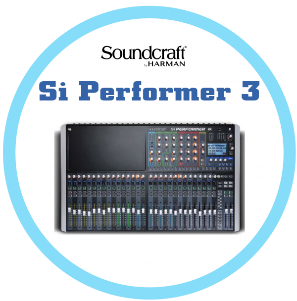 Soundcarft 數位混音機 Si Performer 3