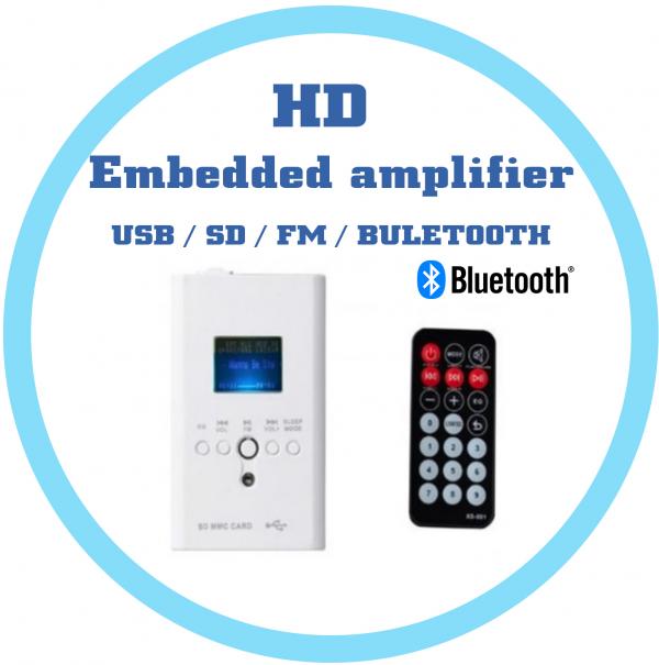 崁入式擴大機 帶遙控 ( USB / SD / FM / BULETOOTH )