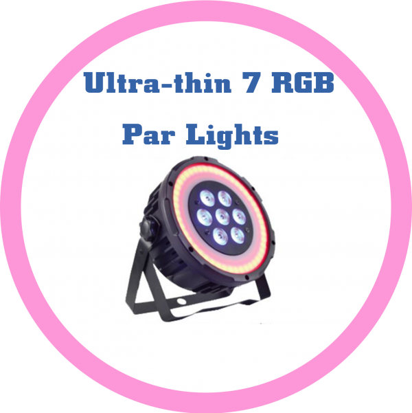 超薄型7顆幻彩Par燈