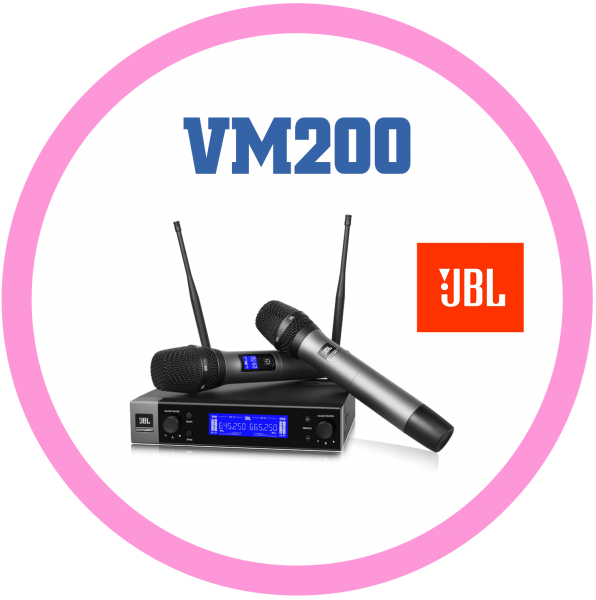 JBL VM200雙頻道UHF無線麥克風