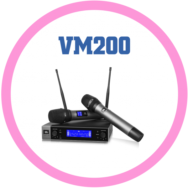 JBL VM200雙頻道UHF無線麥克風