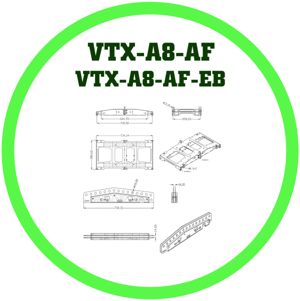 VTX-A8-AF/VTX-A8-AF-EB支架