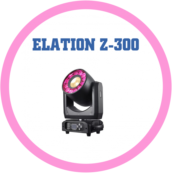 ELATION Z-300 電腦搖頭染色燈