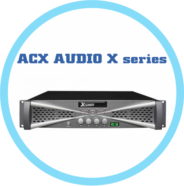 ACX AUDIO X series四通道擴大機