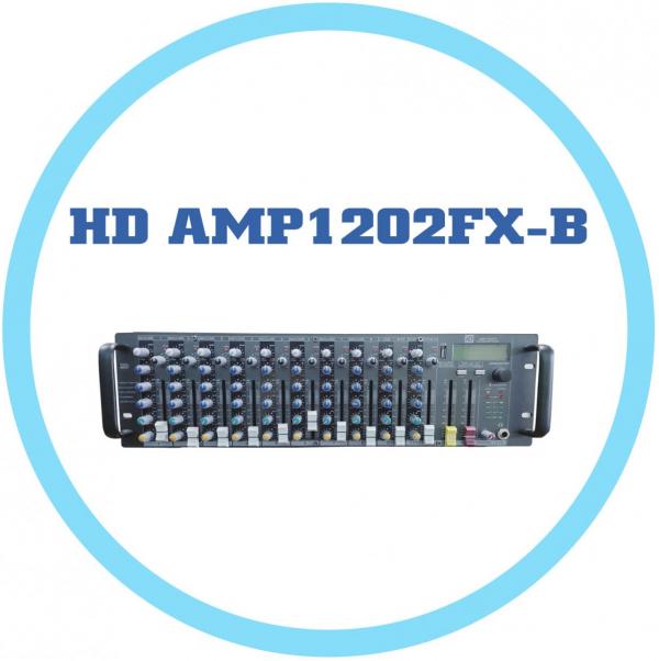 new HD AMP1202FX-B 機櫃型混音擴大機