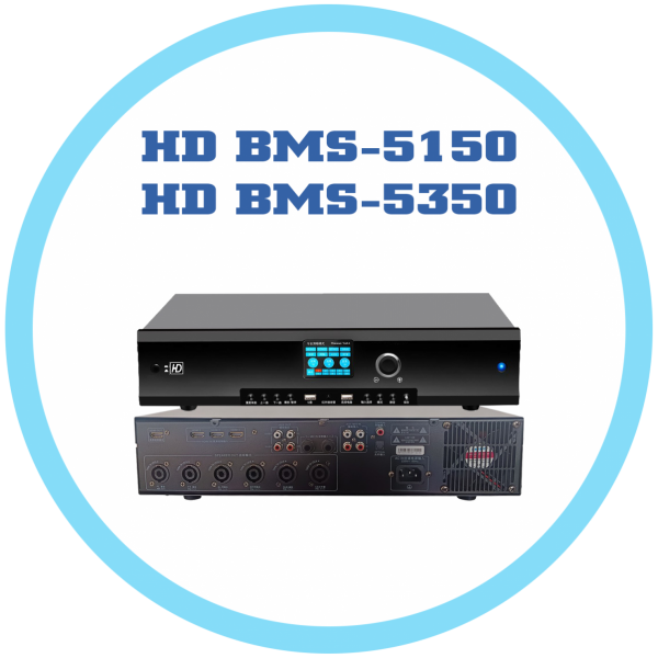 家庭環繞5.1+卡拉OK二合一擴大機BMS系列
