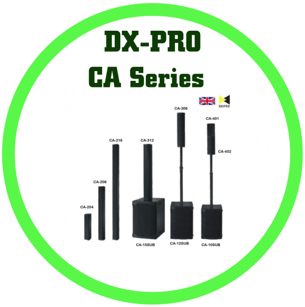 DX-PRO 英國 音柱陣列主被動喇叭系列