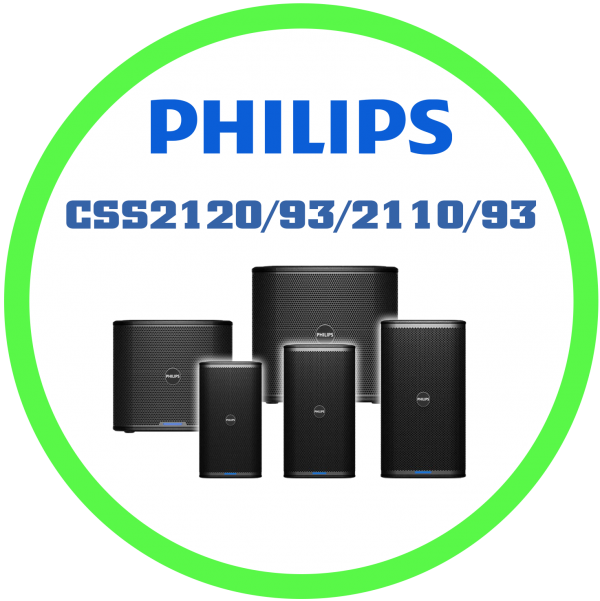 PHILIPS CSS2120 93系列喇叭 2110 93系列超低音