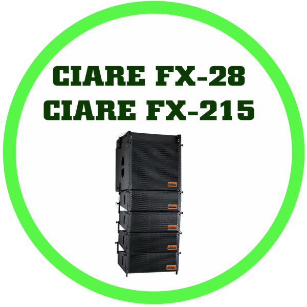 CIARE FX-28 FX-215主動式線性陣列喇叭