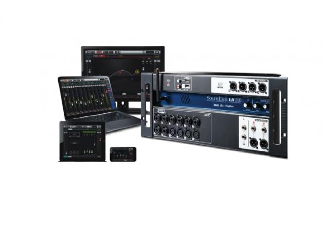 Soundcarft 數位混音機 ui16 (機櫃型) 1