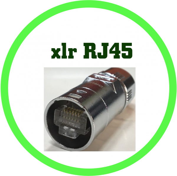 xlr RJ45 連結頭