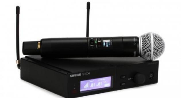 SLXD24/SM58 無線手持麥克風系統 1
