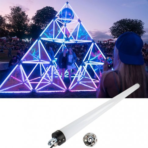 LED防水3D萬向造型變化流行管 3