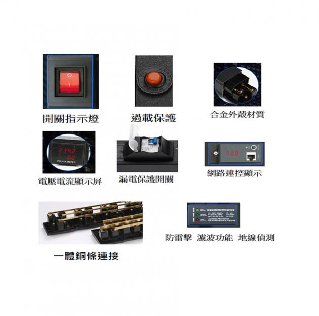 HD D540總電源32A (可用四組插座) 2